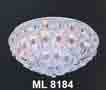 Áp trần pha lê Led tròn ML 8184