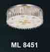 Áp trần pha lê Led tròn ML 8451