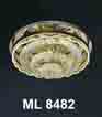 Áp trần pha lê Led tròn ML 8482