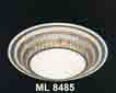 Áp trần pha lê Led tròn ML 8485