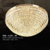 Áp trần pha lê Led tròn MO 1125-20