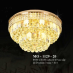 Áp trần pha lê Led tròn MO 1129-20