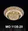 Áp trần pha lê Led tròn MO 1135-20