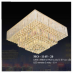 Áp trần pha lê Led vuông MO 1145-20