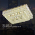 Áp trần pha lê Led vuông MO 1147-20