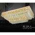 Áp trần pha lê Led vuông MO 1148-21