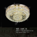 Áp trần pha lê Led tròn MO 1149-21