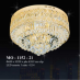 Áp trần pha lê Led tròn MO 1152-21