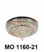 Áp trần pha lê Led tròn MO 1160-21