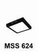 Đèn mâm áp trần MSS 624