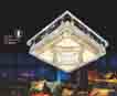 Áp trần pha lê Led vuông NC 227