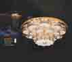 Áp trần pha lê Led tròn NC 8025B