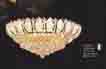 Áp trần pha lê Led tròn NC 8334