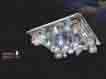 Áp trần pha lê Led vuông NC 88814