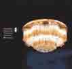Áp trần pha lê Led tròn NC 8905A