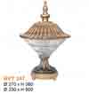 Đèn trụ cổng NVT 347