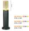 Đèn trụ thấp LED NX 001B