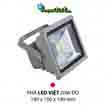 Đèn pha led  PHA LED 20W Đỏ 