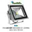 Đèn pha led  PHA LED 30W Xanh Lá + Dương