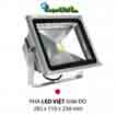 Đèn pha led  PHA LED 50W Đỏ 