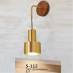 Đèn tường gỗ S 112