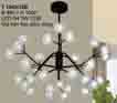 Đèn chùm LED T 1043/33B