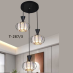 Đèn thả pha lê T 287/3