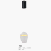 Đèn thả LED trang trí T 33