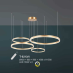 Đèn thả LED trang trí T 6213/4