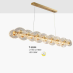 Đèn thả nghệ thuật LED T 6244
