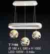 Đèn thả LED trang trí T 7186