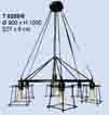 Đèn thả nghệ thuật T 8259/6