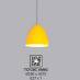 Đèn thả quán cafe TCF 20C VANG