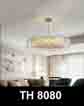 Đèn chùm thả pha lê TH 8080