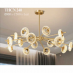 Đèn chùm thả pha lê THCN 240
