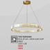 Đèn thả dây pha lê THD 7050VANG