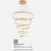 Đèn thả nghệ thuật LED THD 7051T5 VÀNG