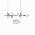 Đèn thả nghệ thuật LED TL 6541/6
