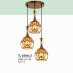 Đèn thả nghệ thuật TL 6586/3