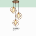 Đèn thả nghệ thuật TL 8696/3