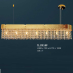 Đèn thả pha lê TL 99189C