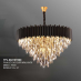 Đèn thả pha lê DTTPL 88210T 800