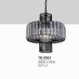 Đèn thả pha lê TQ 8063