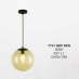 Đèn thả nghệ thuật TT 21 CHAO TRÀ