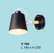 Đèn tường nghệ thuật V 104