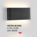 Đèn rọi ngoài trời LED VNT 051M ĐEN