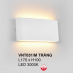 Đèn rọi ngoài trời LED VNT 051M TRẮNG