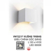 Đèn rọi ngoài trời LED VNT 2217 VUÔNG TRẮNG