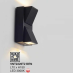 Đèn rọi ngoài trời LED VNT 2220T2 ĐEN