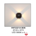 Đèn rọi ngoài trời LED VNT 2221/4 ĐEN